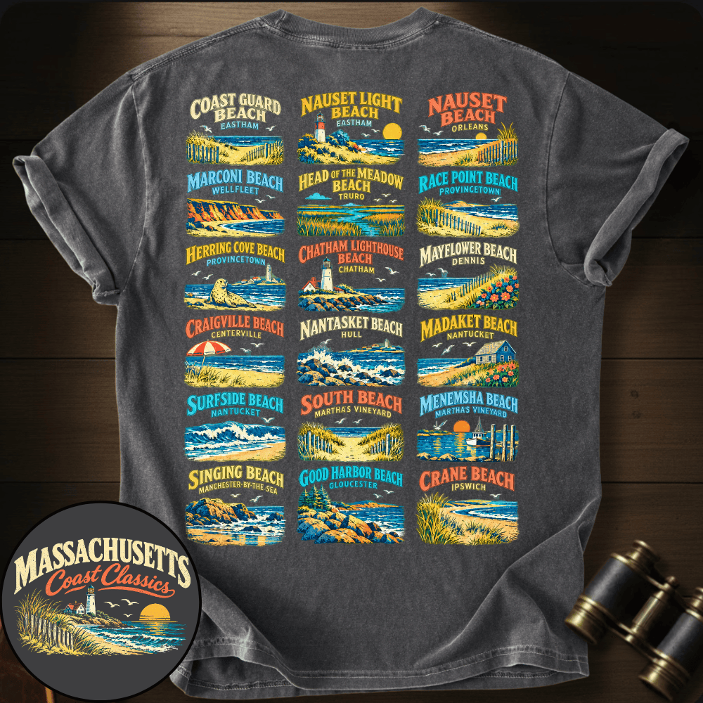 Massachusetts Coast Classics T-shirt