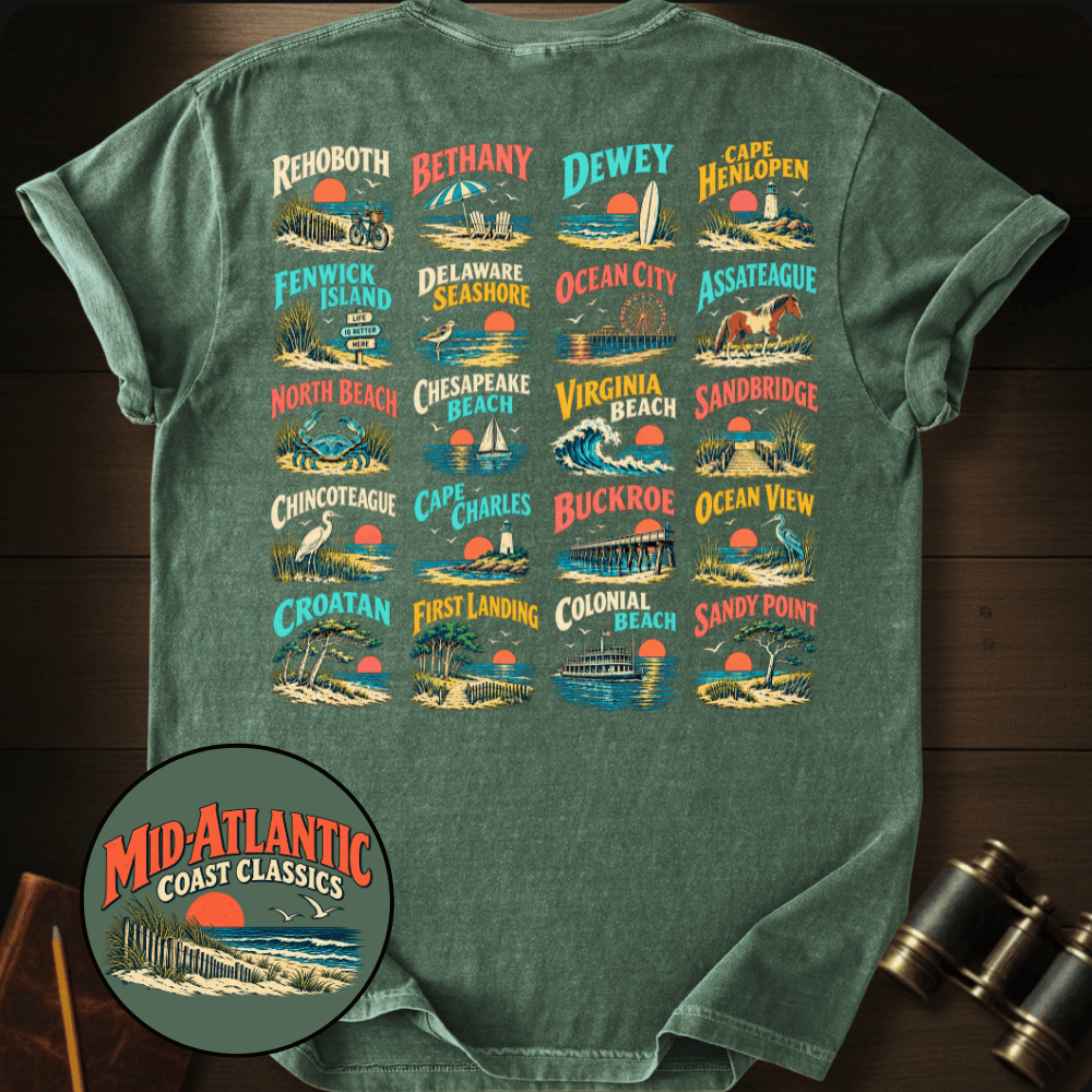 Mid-Atlantic Coast Classics T-shirt