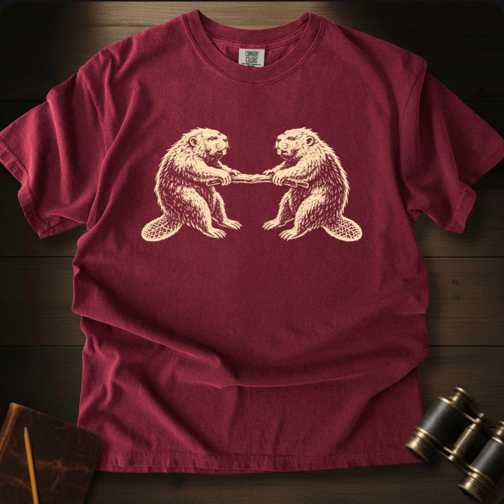 Beaver Tug-of-War - T-shirt