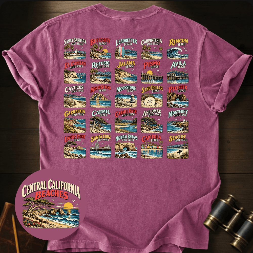 California Beaches T-shirt