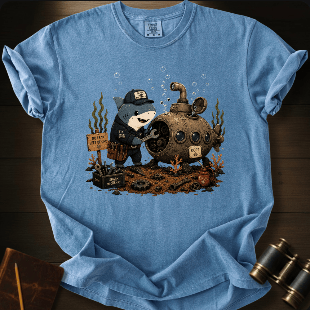 Captain Boop Mechanic T-shirt