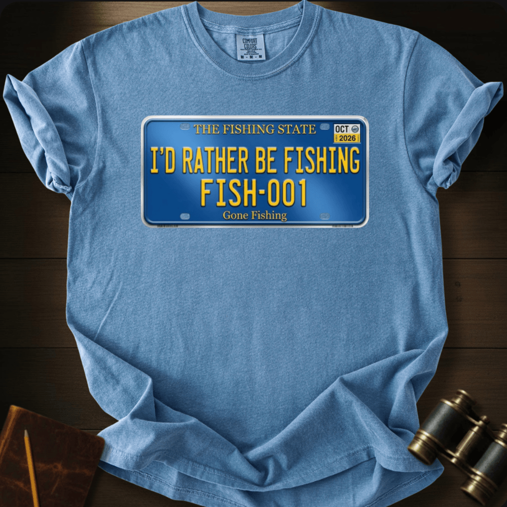 I´D Rather Be Fishing T-shirt