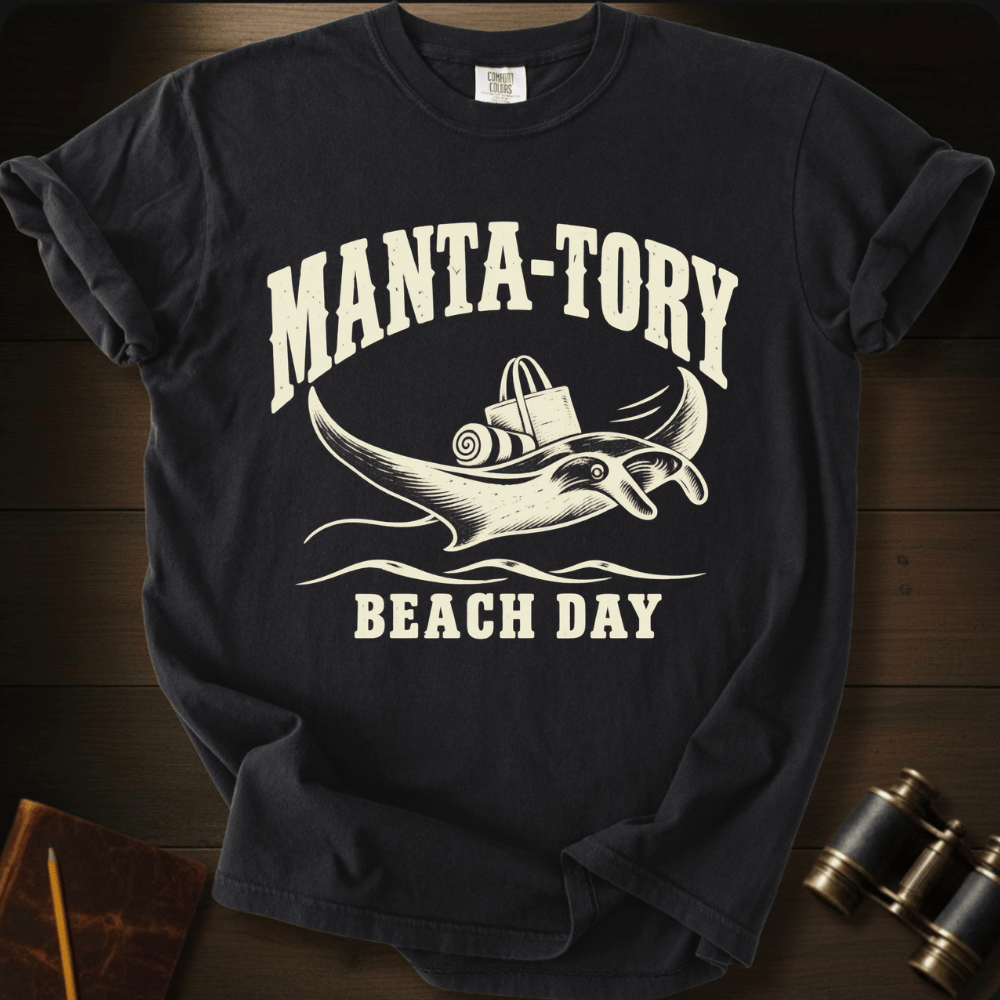Manta-tory Beach Day - T-shirt
