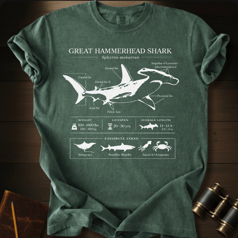 Great Hammerhead Shark T-shirt