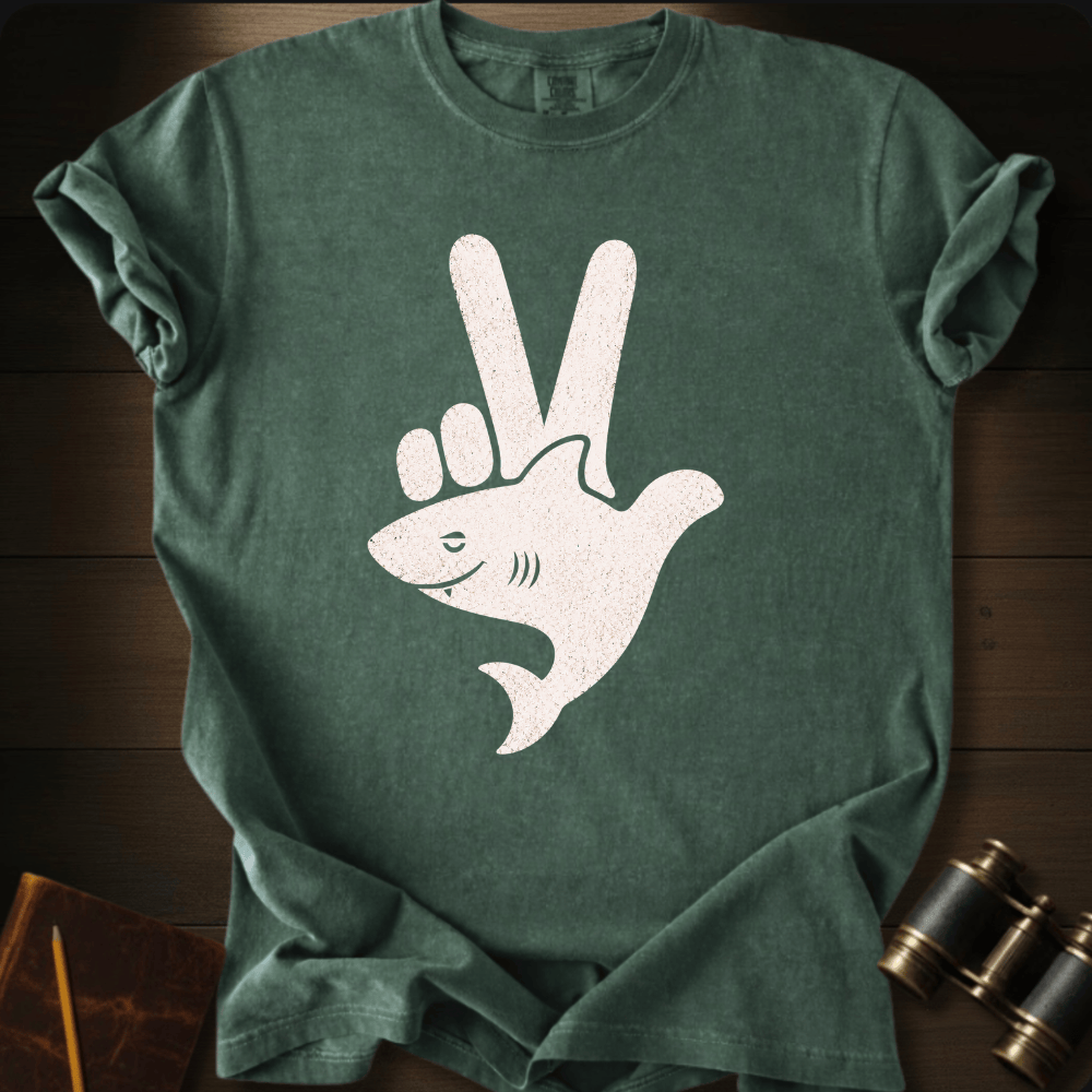 Peace Love and Sharks T-shirt