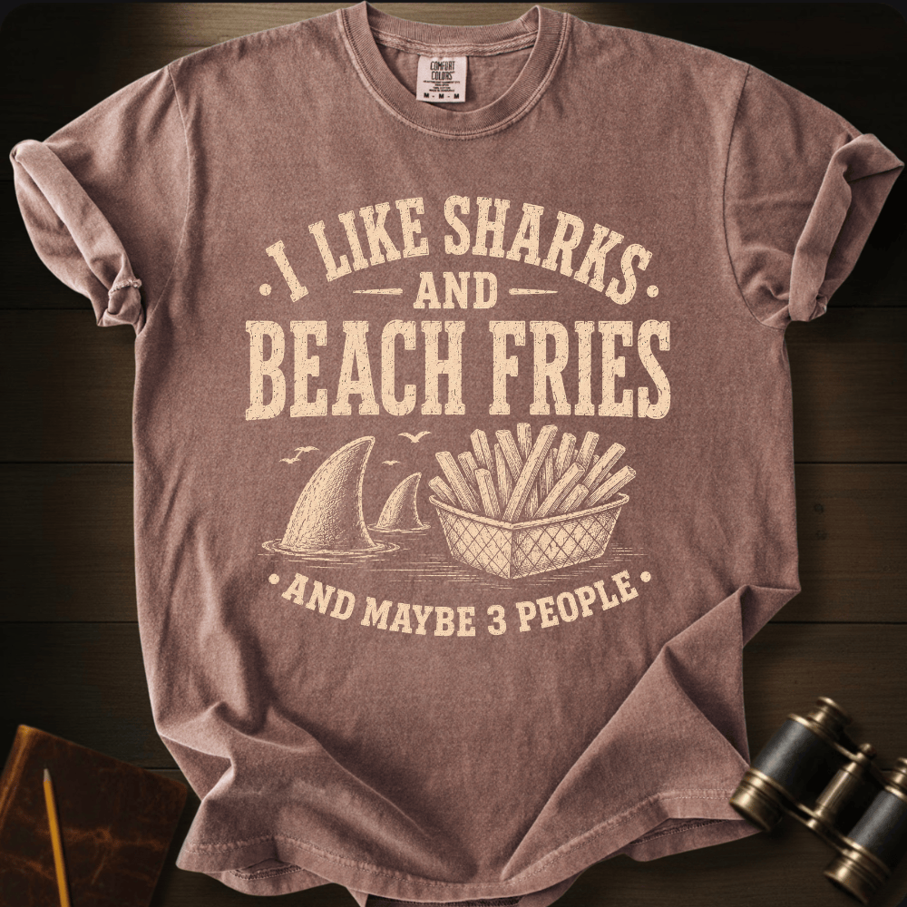 I Like Sharks and Fries T-shirt