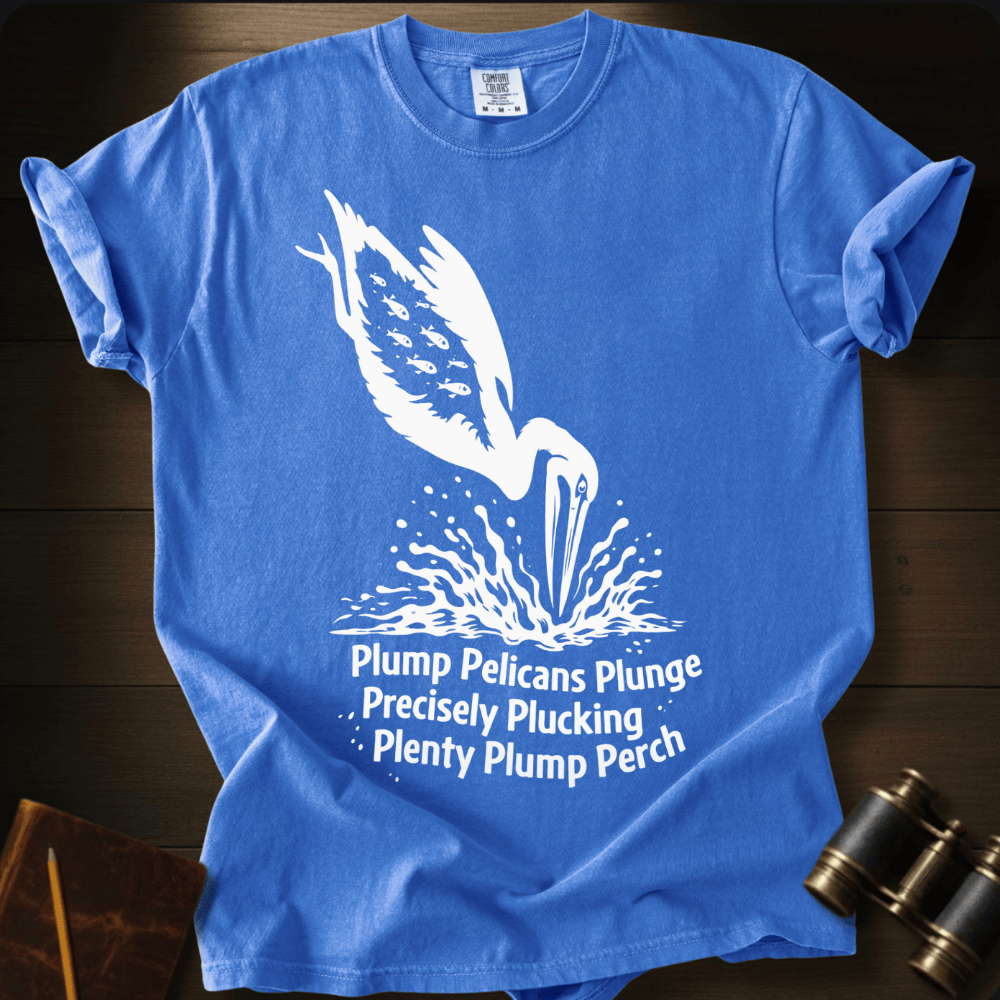 Plump Pelicans Plunge T-shirt