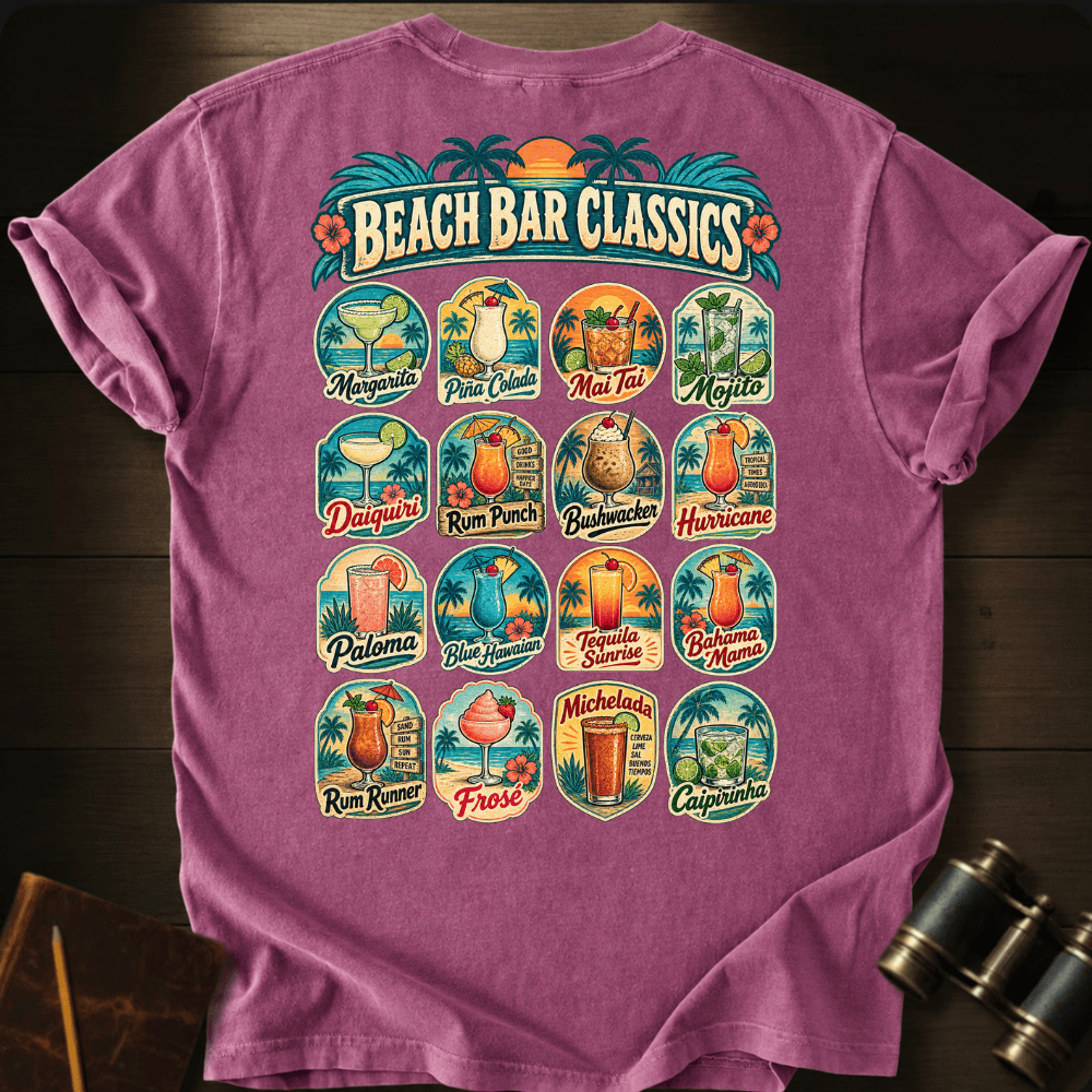 Beach Bar Classics T-shirt