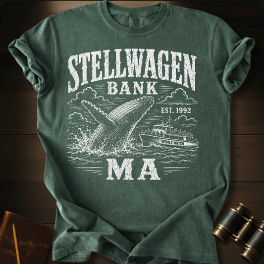 Stellwagen Bank MA - T-shirt