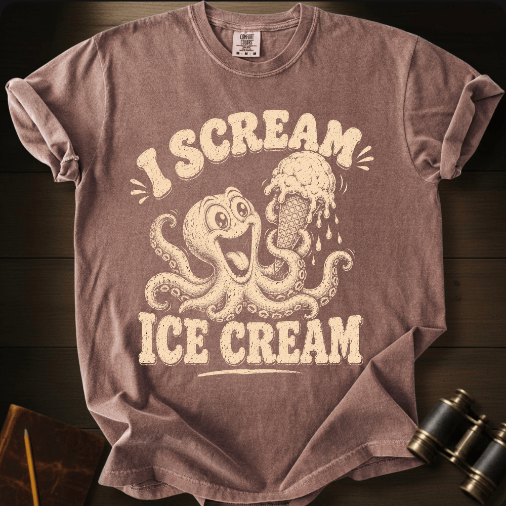 I Scream Ice-Cream T-shirt