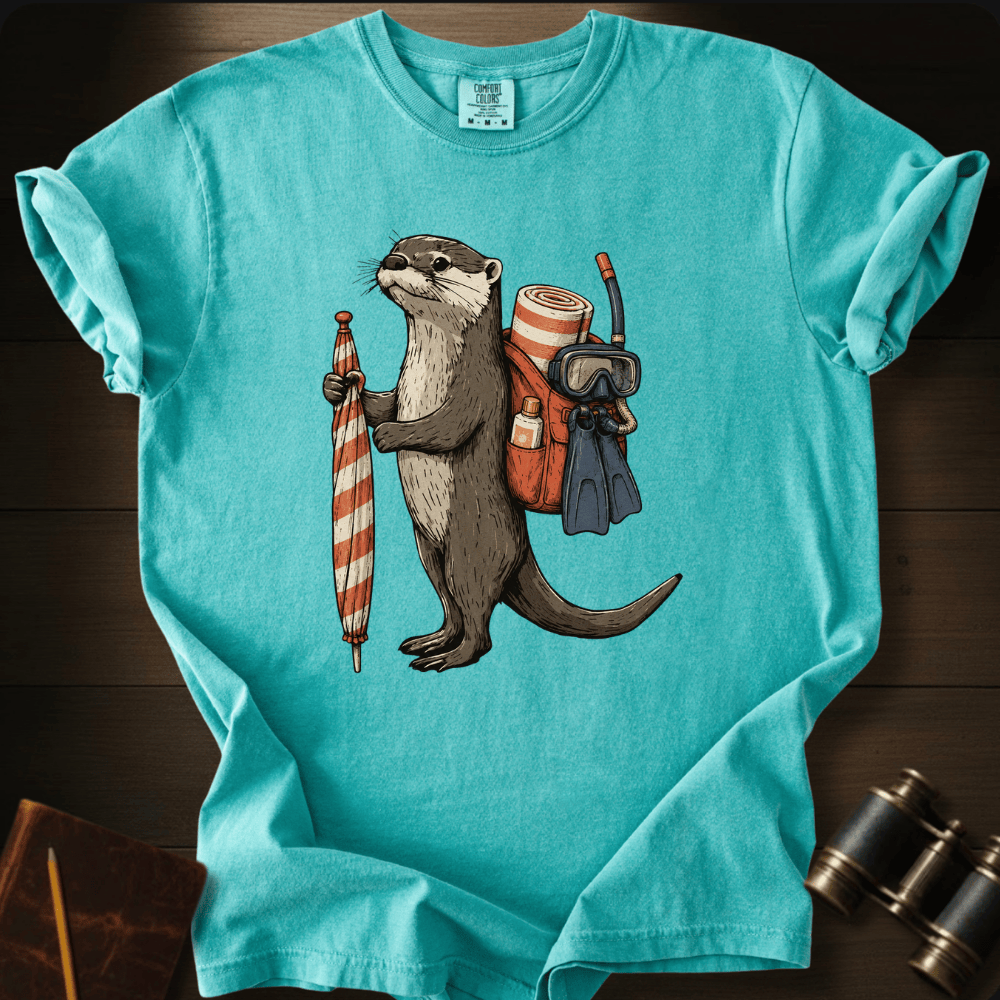 Otter Beach Time - T-shirt