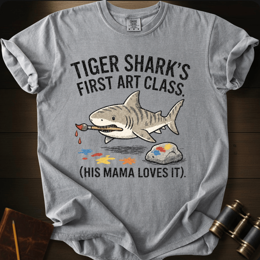Tiger Shark Artist T-shirt