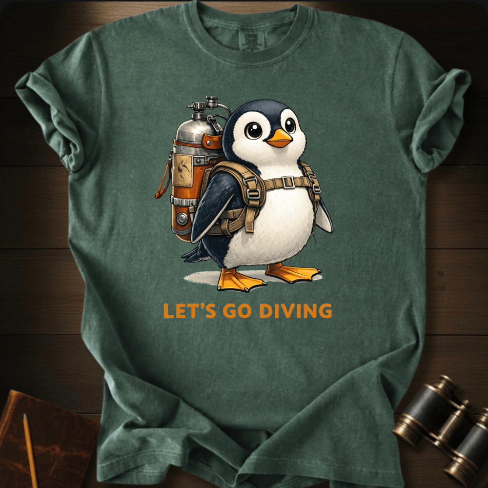 Let´s Go Diving T-shirt