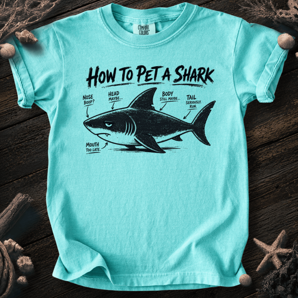 How To Pet a Shark  Youth Tee
