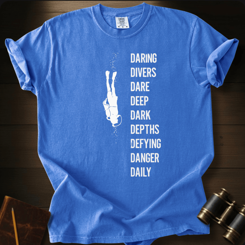 Divers. Dark. Danger. T-shirt