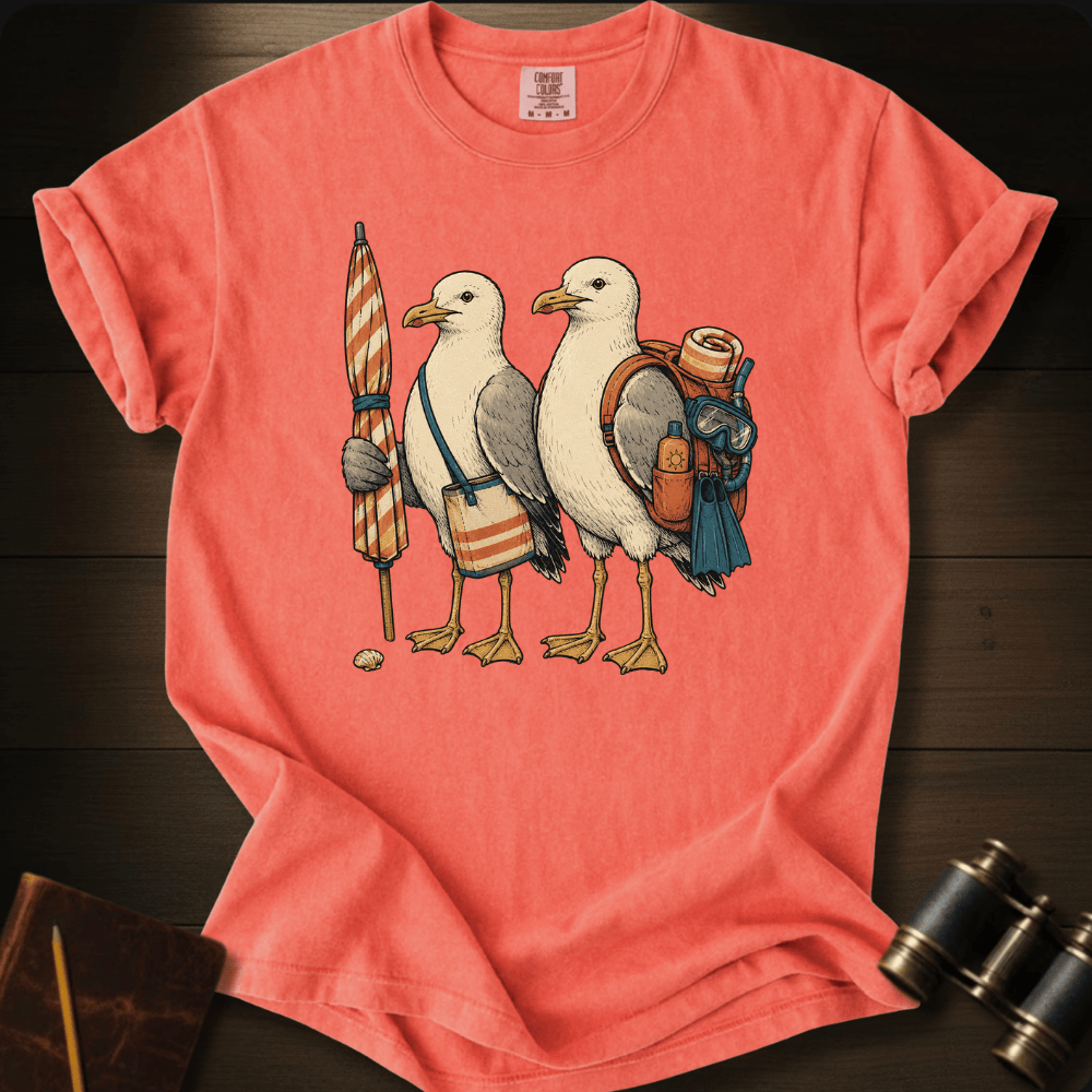 Herring Gulls Relax - T-shirt