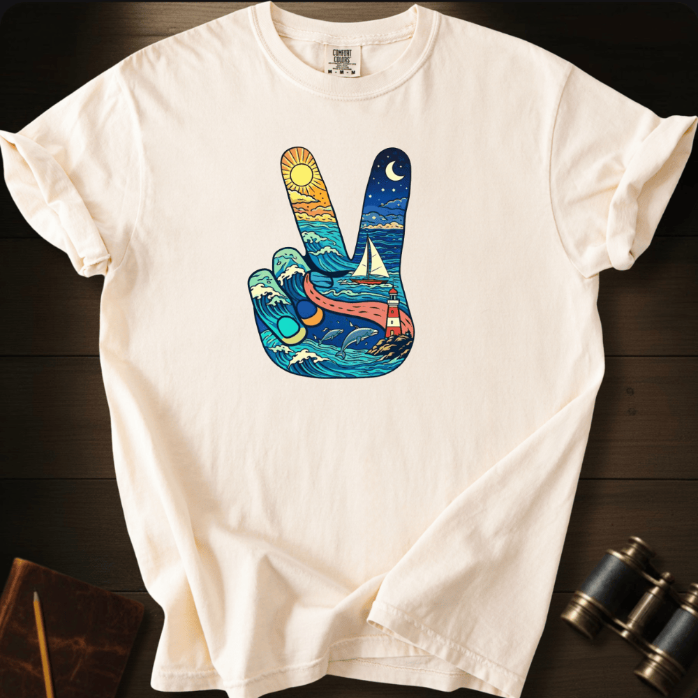 Peace Above the Ocean T-shirt