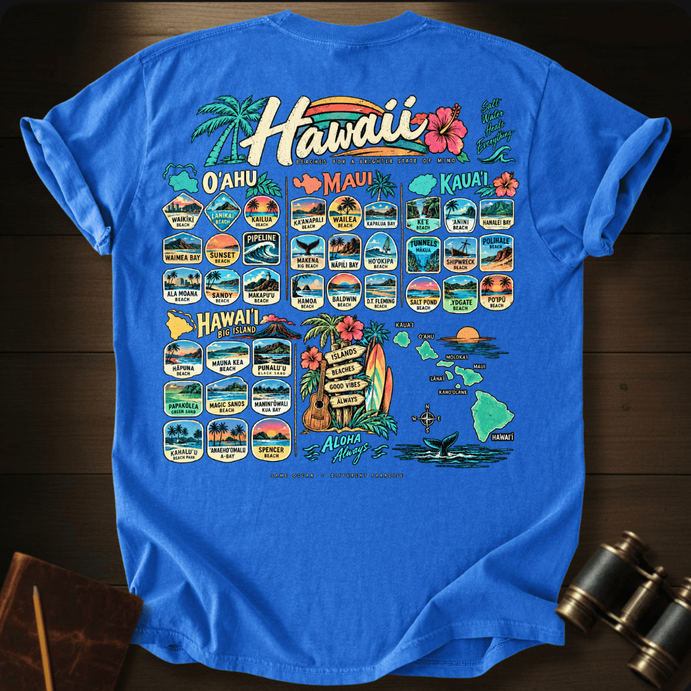 Hawaii Beaches T-shirt