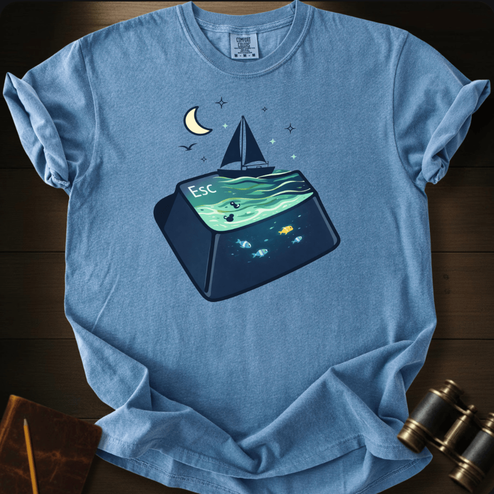 Escape Button T-shirt