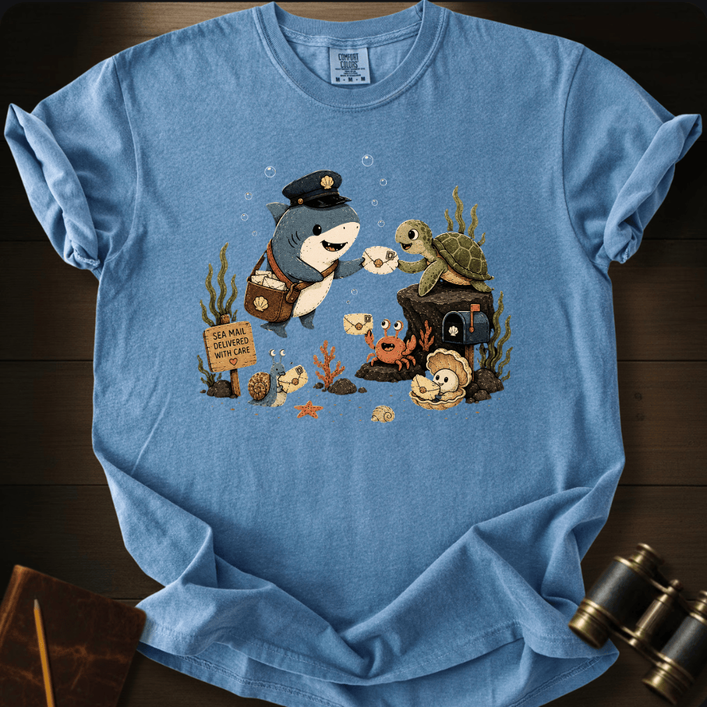 Captain Boop Mail Man T-shirt