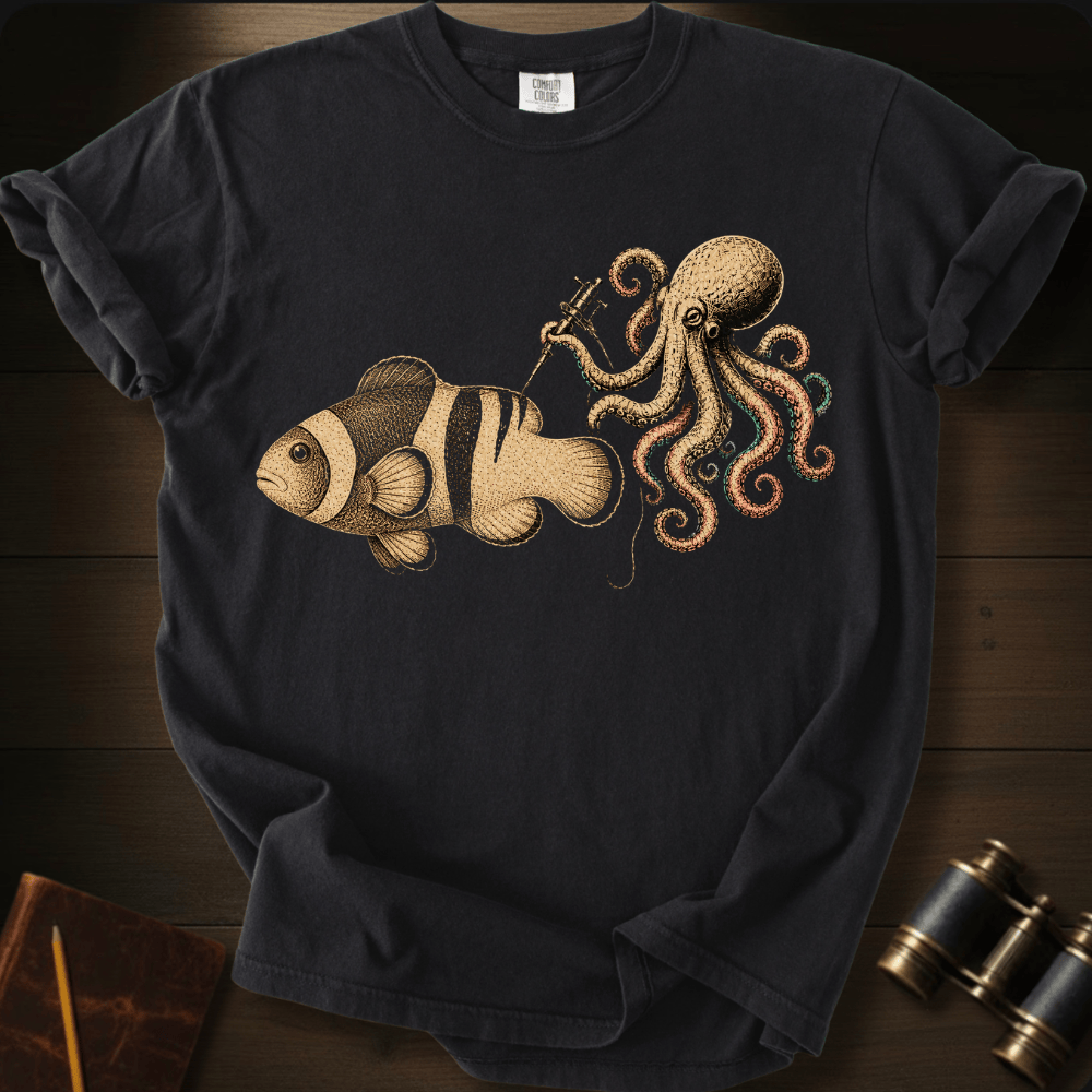 Clownfish Tattoo T-shirt