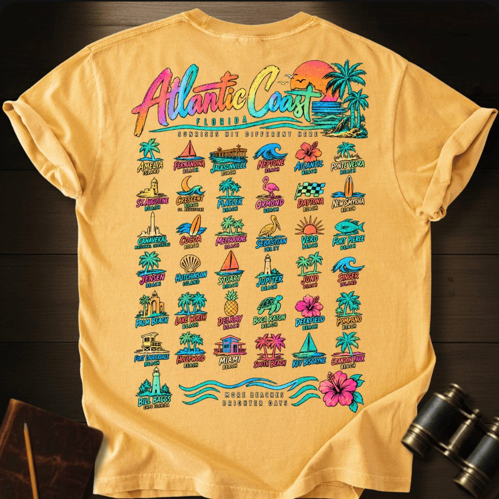 Atlantic Coast Florida T-shirt