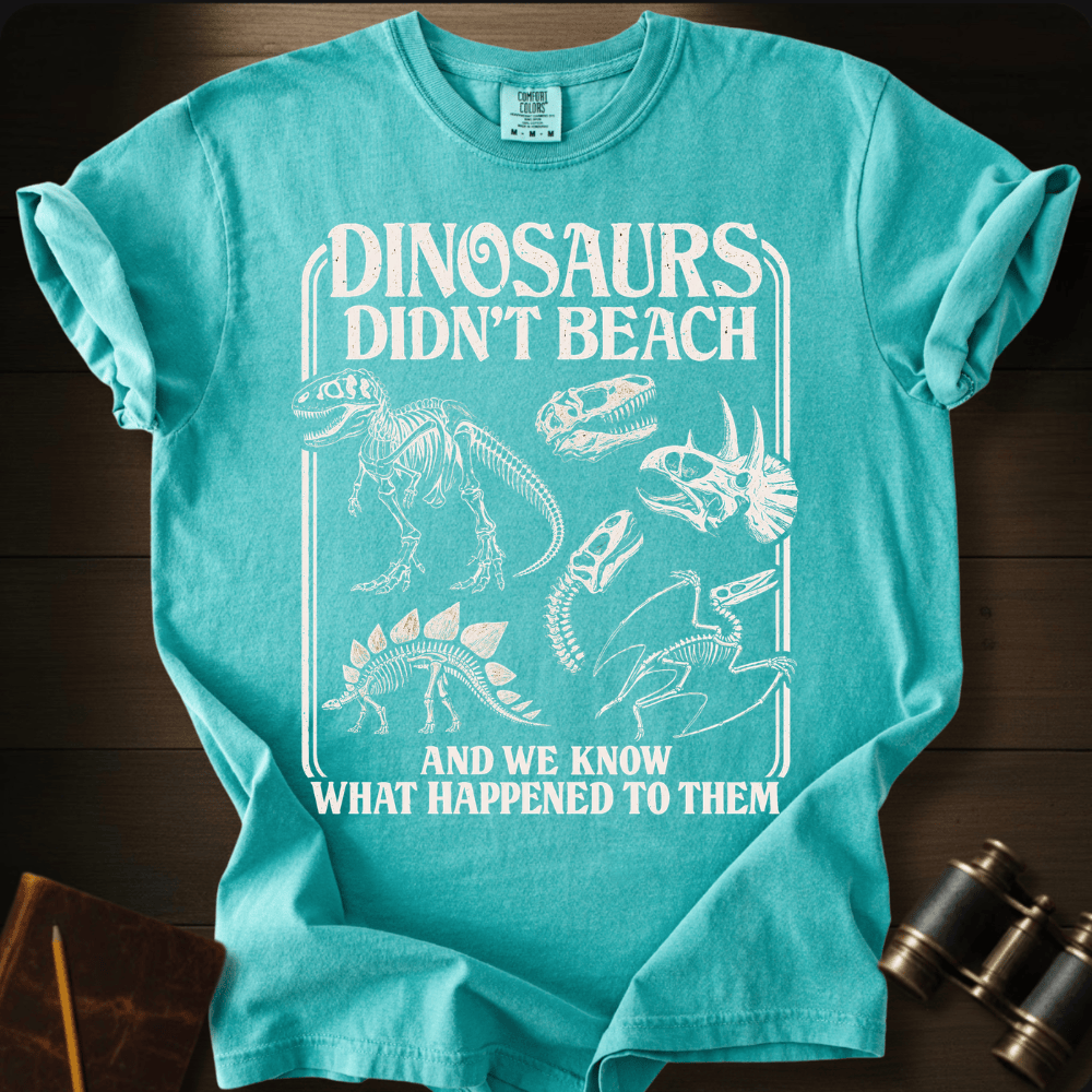 Dinosaurs Don´t Beach- T-shirt