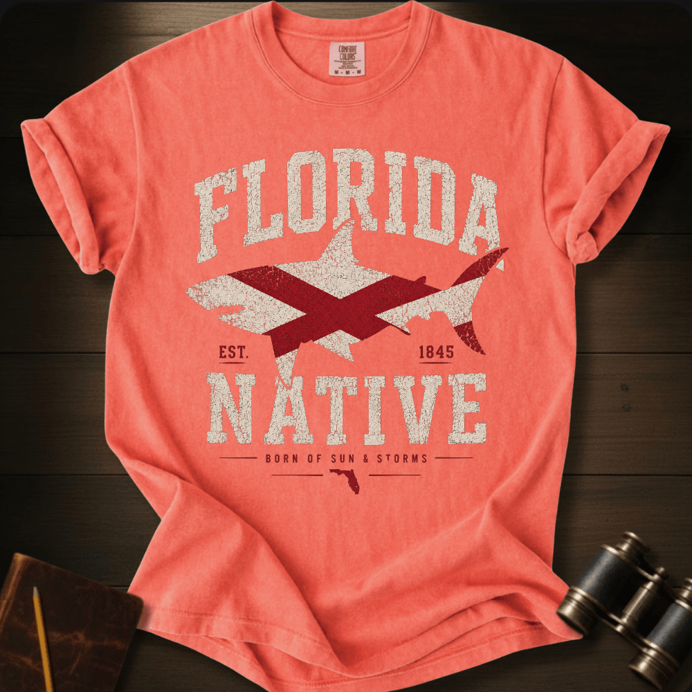 Florida Native Born Of Sun T-shirt