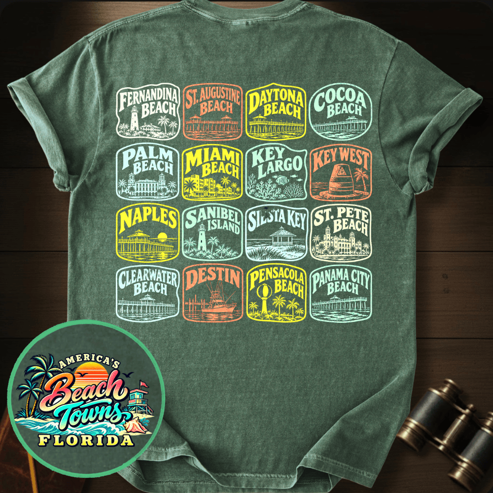 Florida Coast Beaches T-shirt