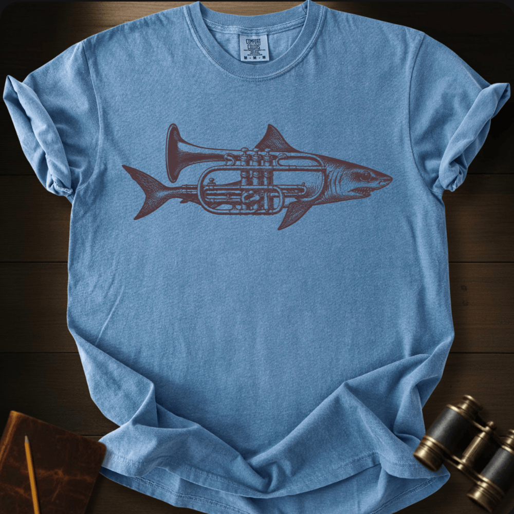 Shark Trompete T-shirt