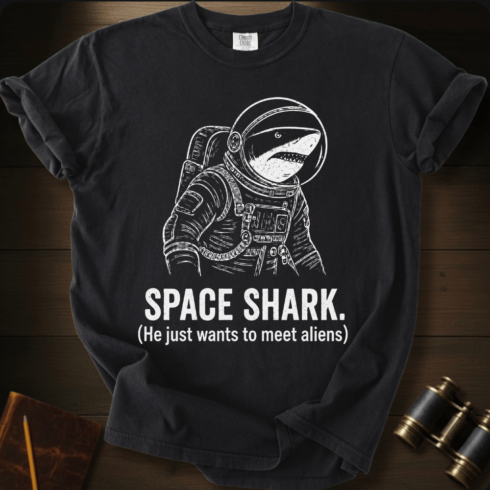 Space Shark T-shirt