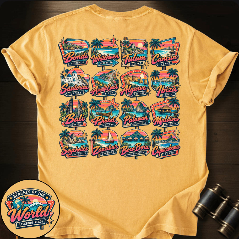 Beaches of the World T-shirt