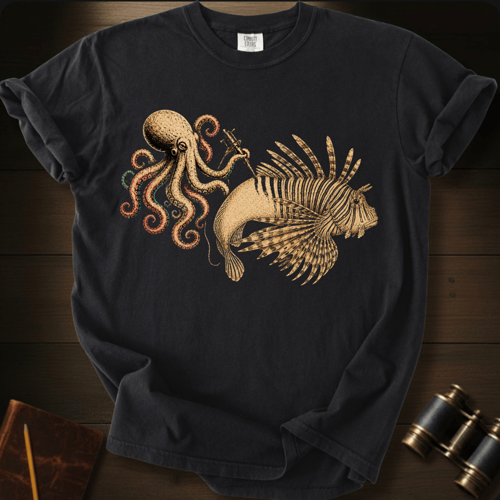 Lionfish Tattoo T-shirt