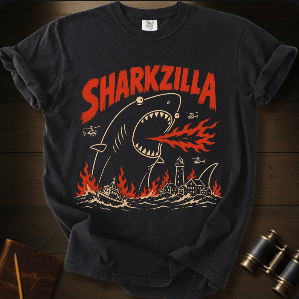 Sharkzilla - T-shirt