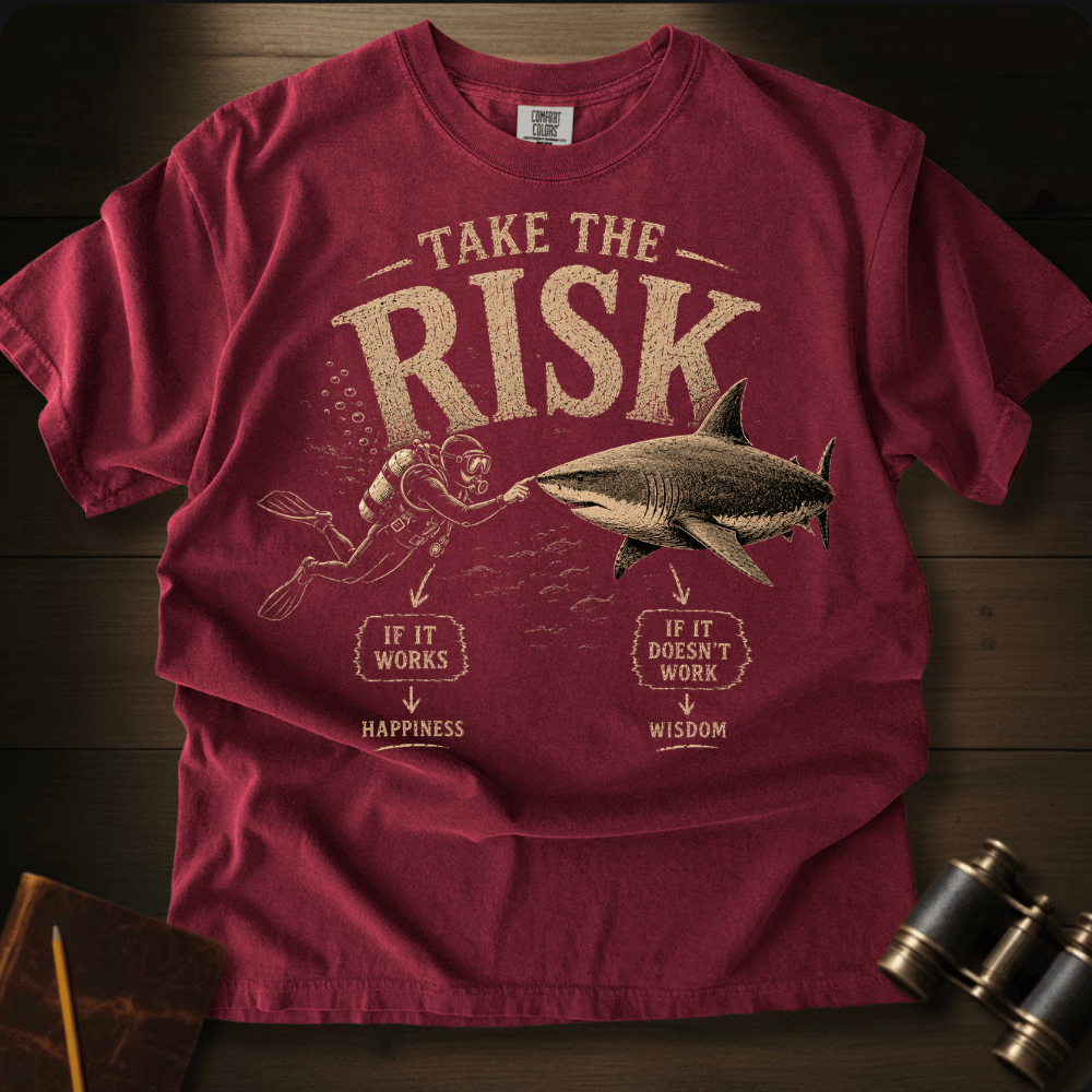 Take the Risk Shark T-shirt