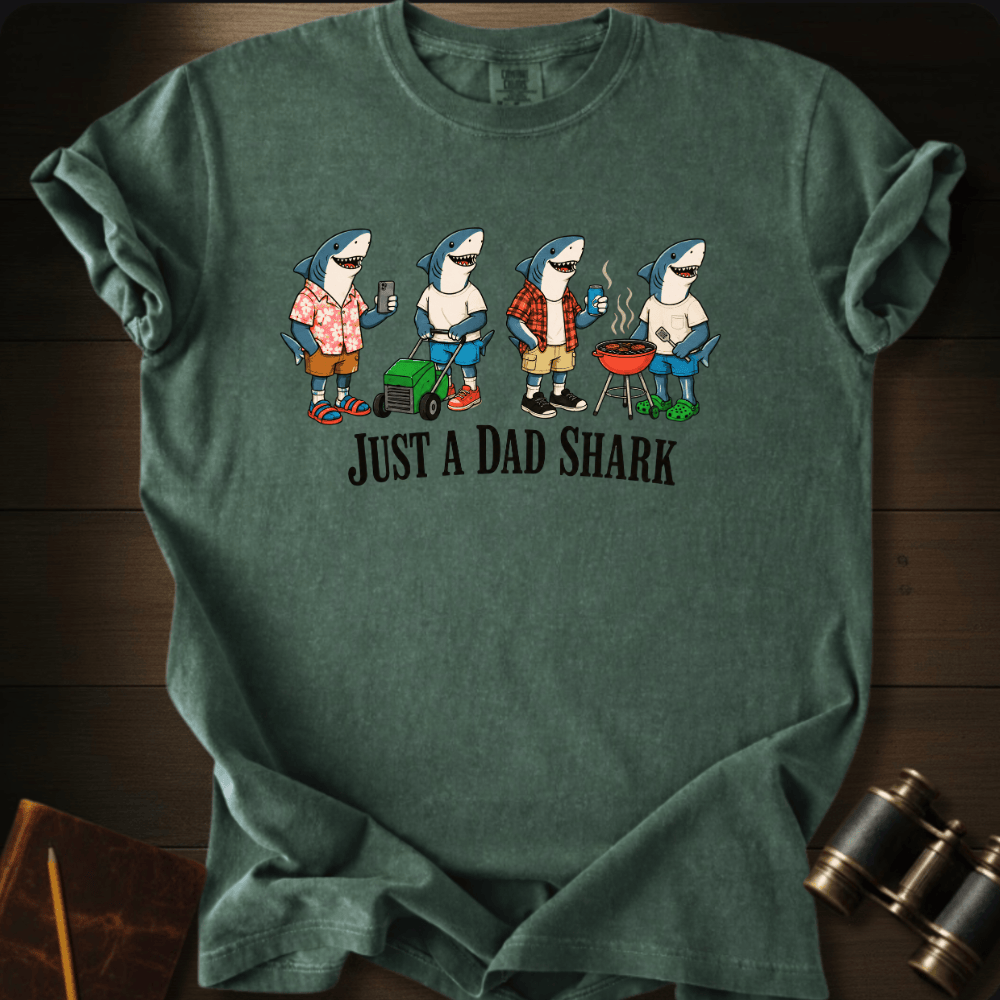 Just A Dad Shark T-shirt