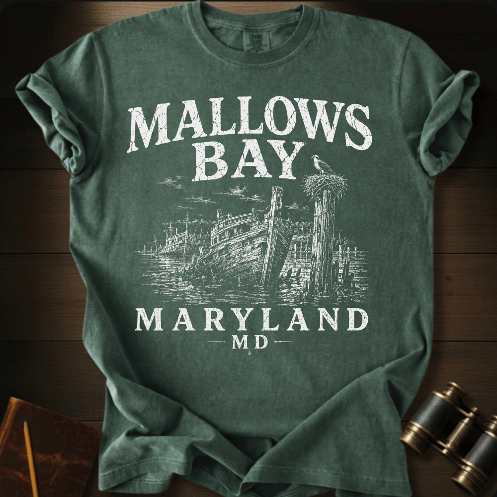 Mallows Bay Maryland - T-shirt