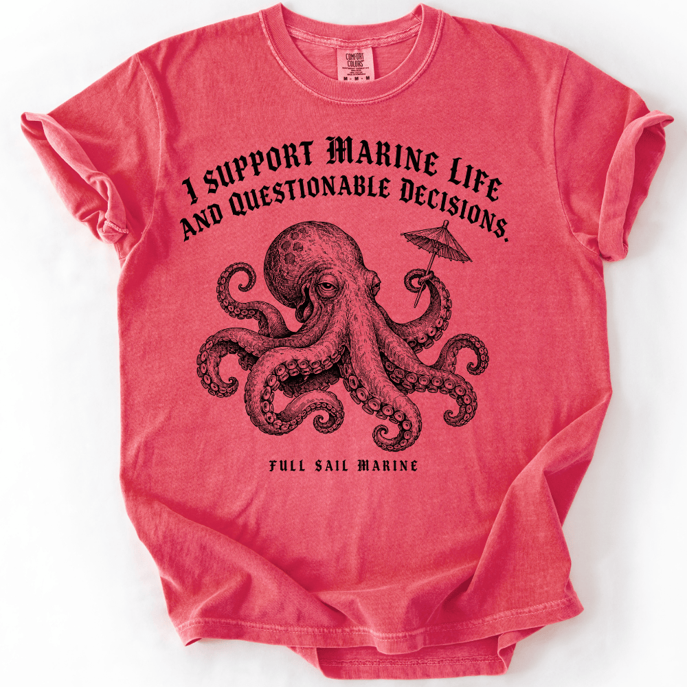 I Support Marine Life T-shirt