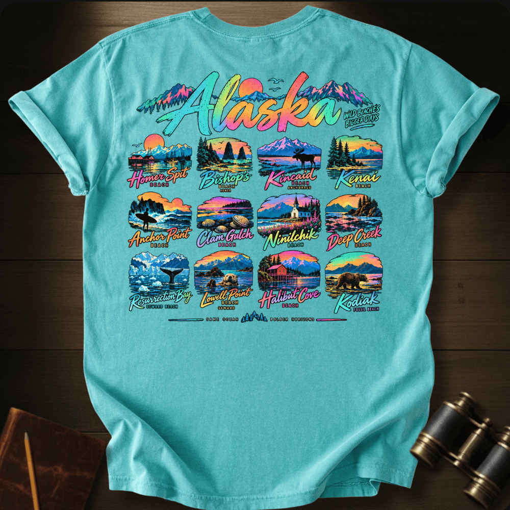 Alaska Beaches T-shirt