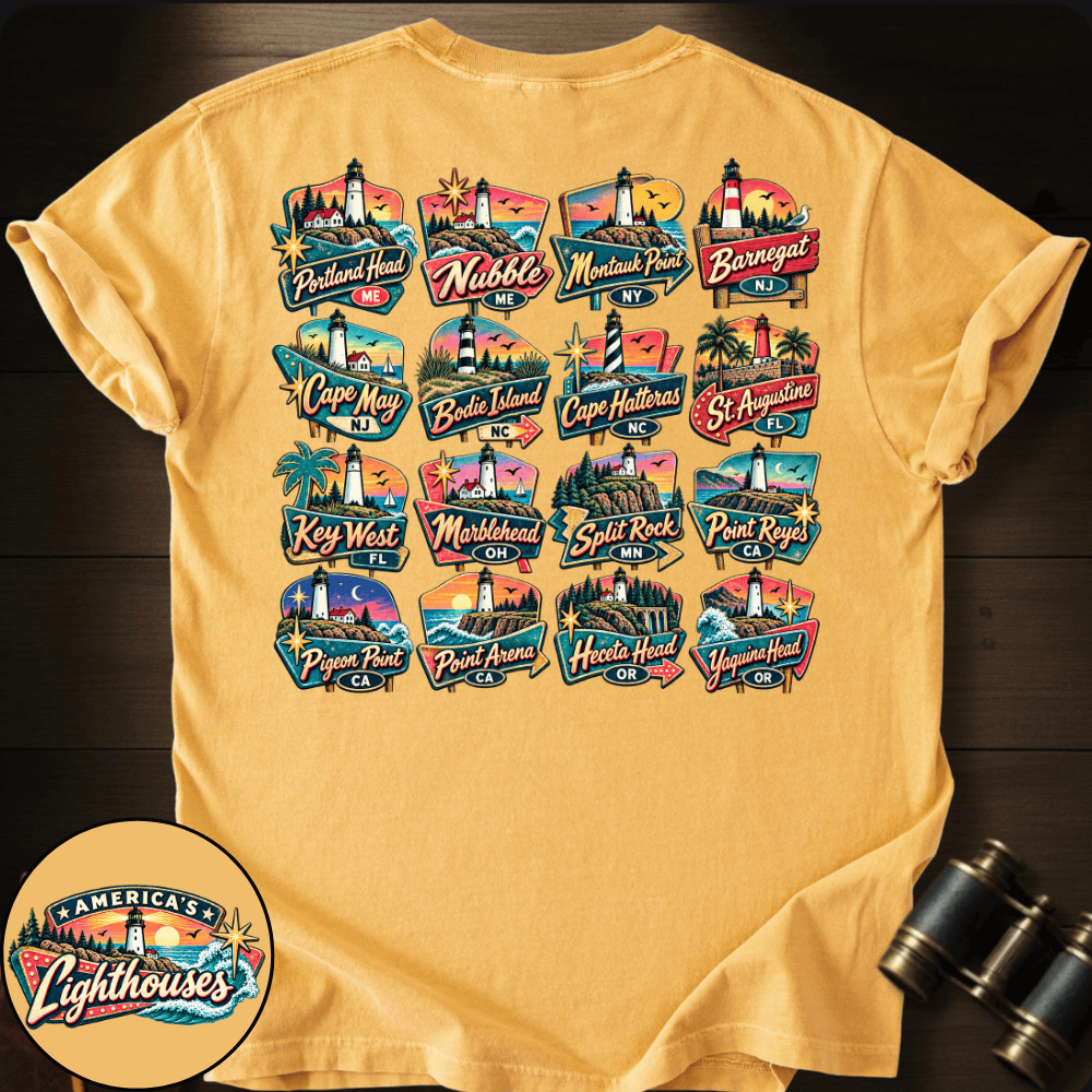 America´s Lighthouses T-shirt