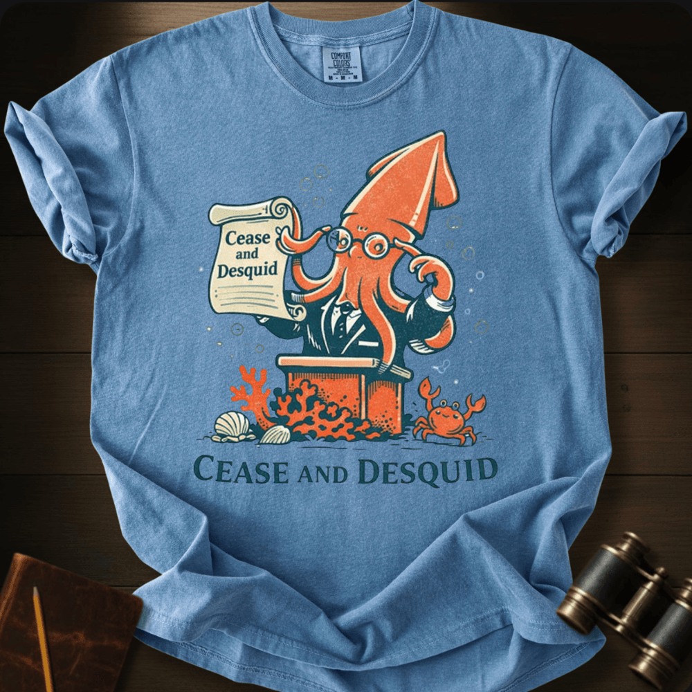 Cease and Desquid T-shirt