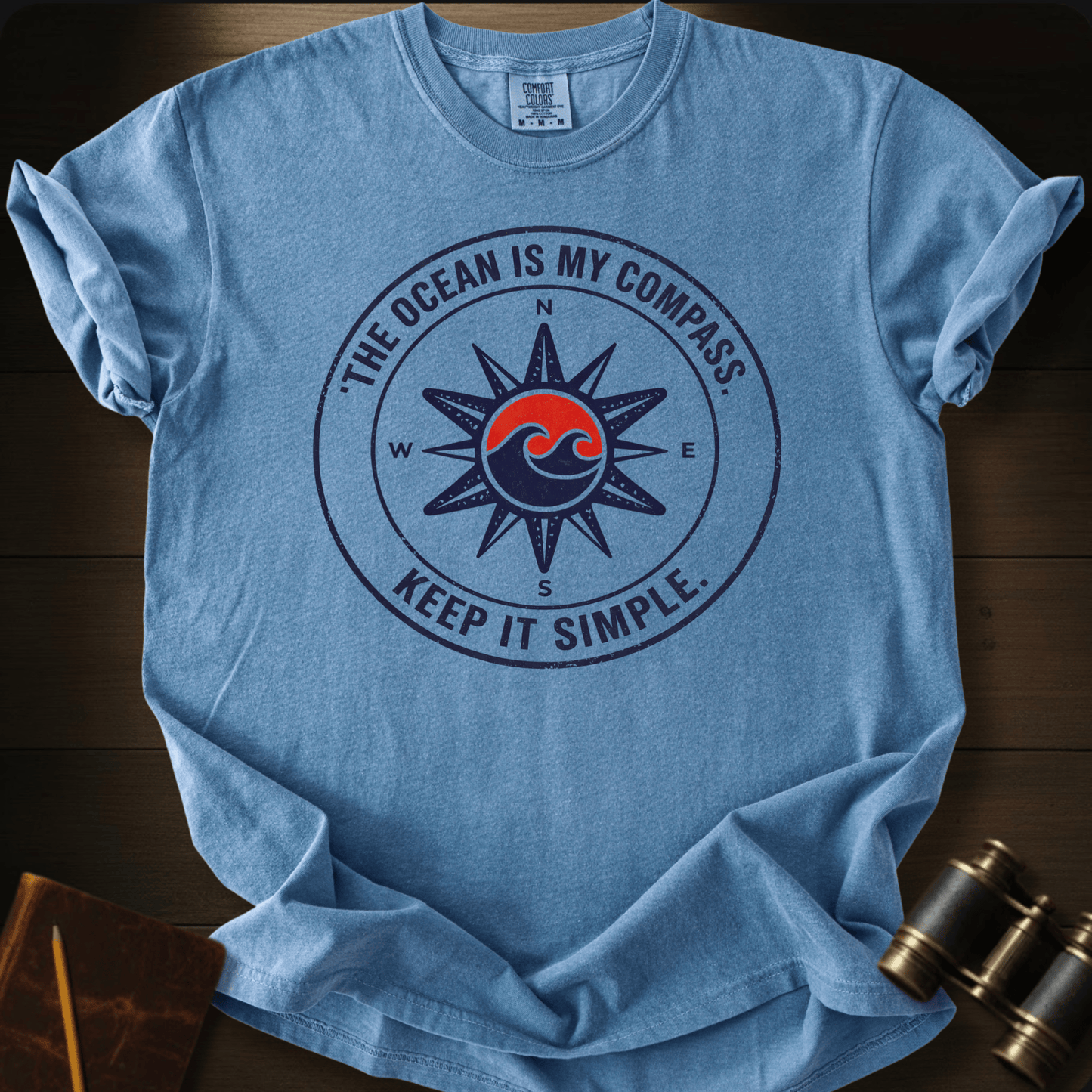 The Ocean Is My Compass T-shirt