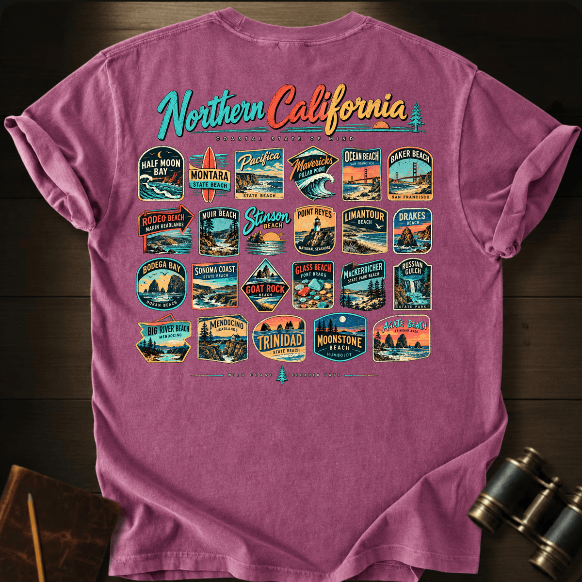 Northern California 2 T-shirt
