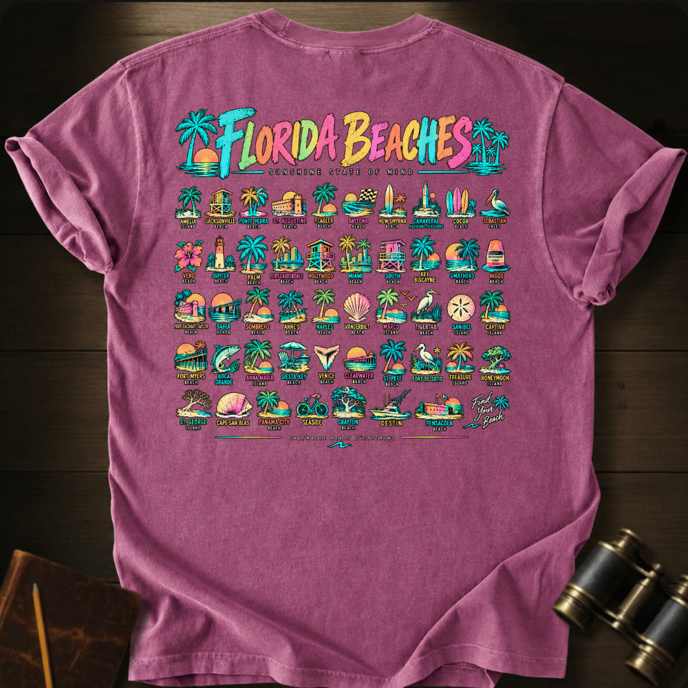 Florida Beaches T-shirt