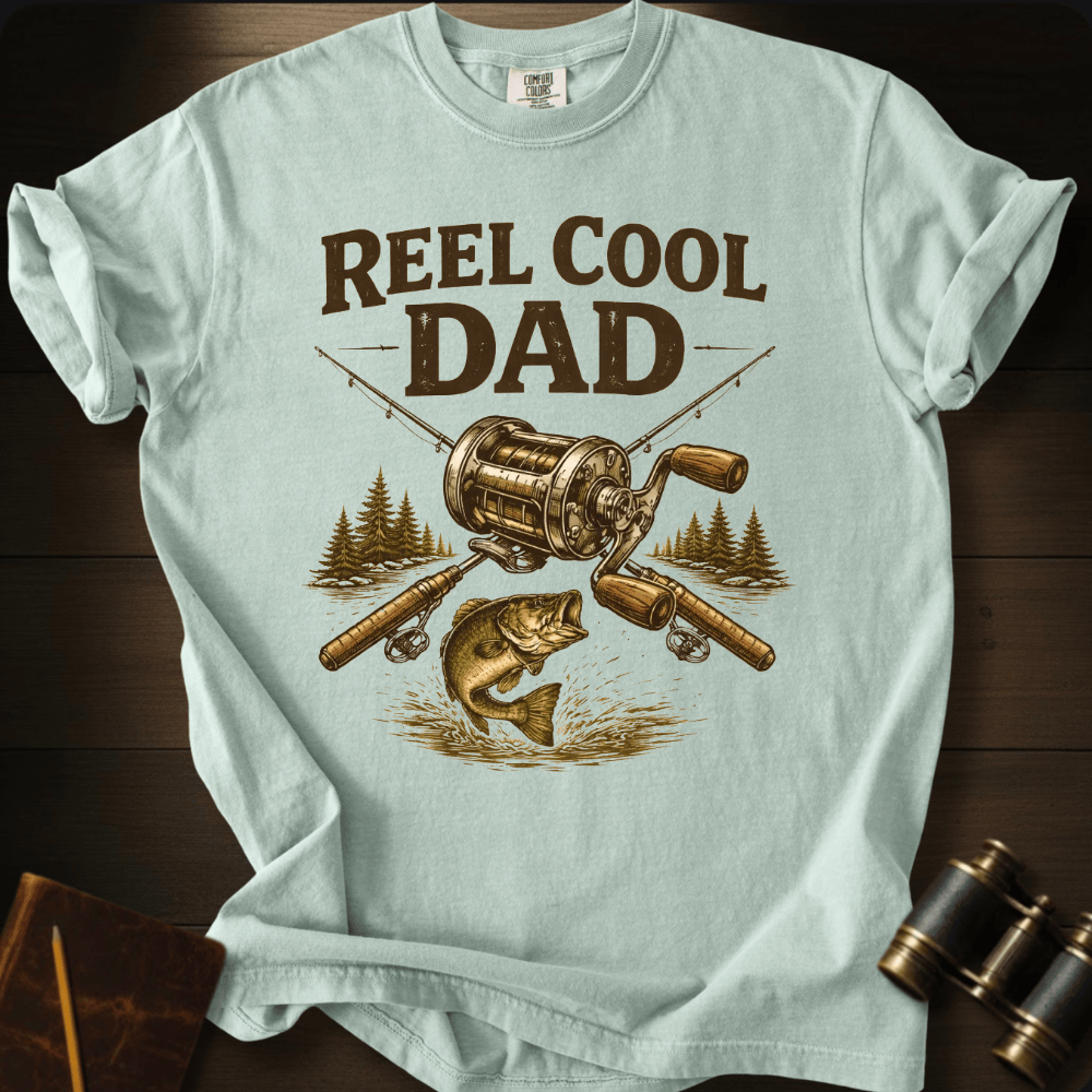 Reel Cool Dad T-shirt