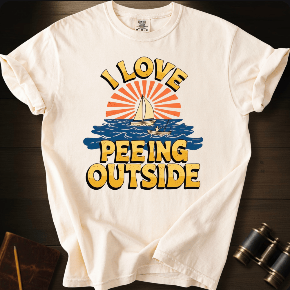 I Love Peeing Outside T-shirt