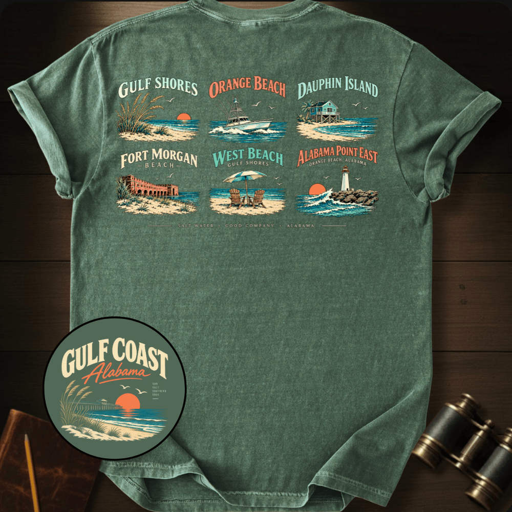 Gulf Coast Alabama T-shirt