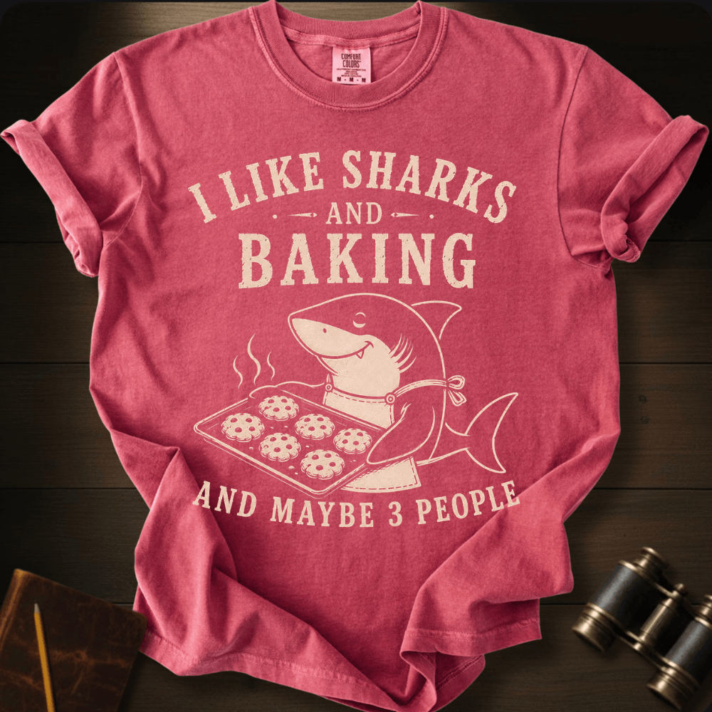 I Like I Like Sharks and Baking T-shirt