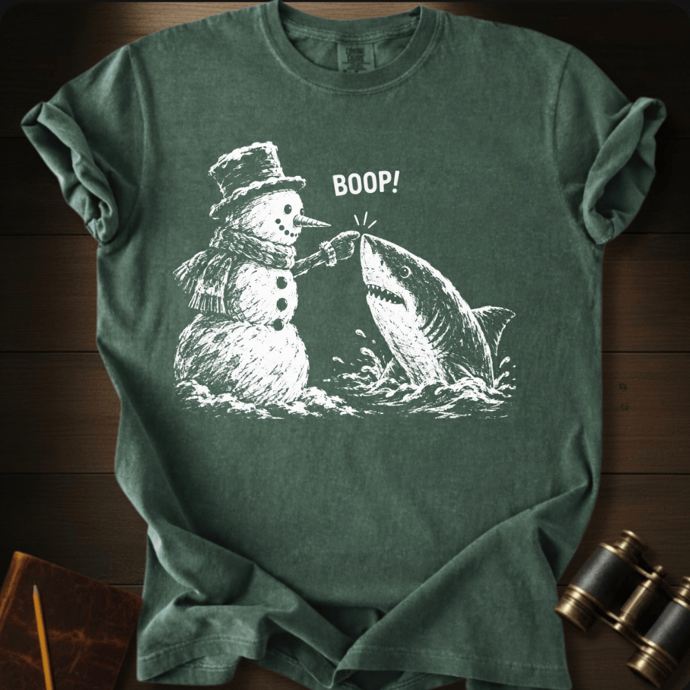 Snow Man Boop T-shirt