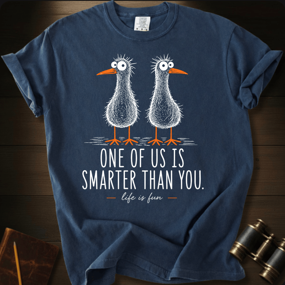 Smarter Than You octopus graphic on a Comfort Colors unisex tee – Full Sail Marine ocean apparel
